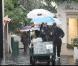 Mariah Carey semble plutôt fière sur sa voiturette à Capri, le 29 décembre 2009