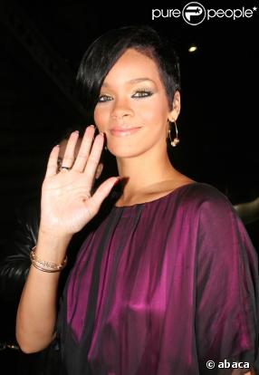 Rihanna à la soirée Swarovski