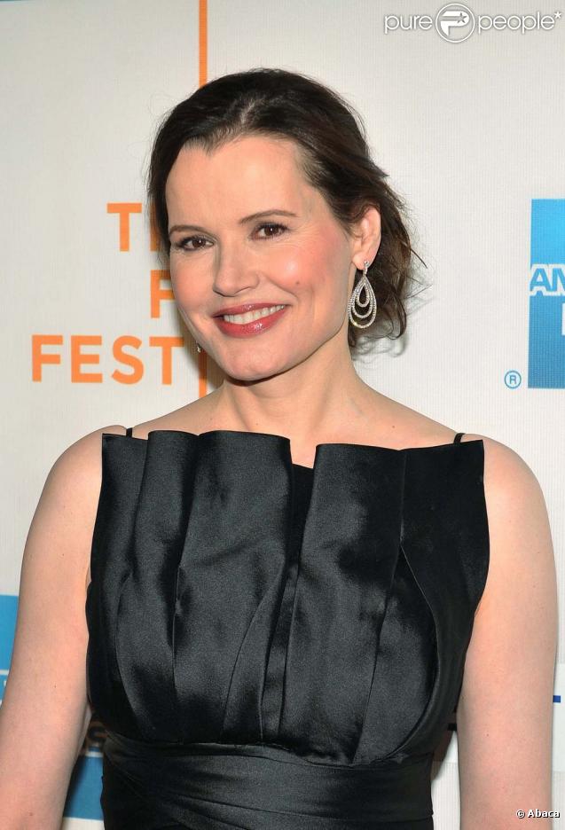 Geena Davis au festival du film de Tribeca à New York, avril 2009