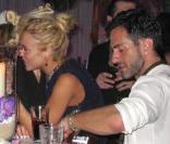 Lindsay Lohan et Marc Jacobs, à l'occasion du réveillon du jour de l'an donné par Roman Abramovich dans sa villa de Saint-Barthelemy, le 31 décembre 2009.