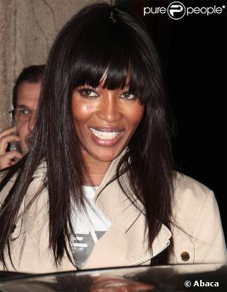 Le top Naomi Campbell est sortie de l'hôpital 
