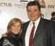 David Douillet et sa femme Valérie, à l'occasion de l'avant-première d' Invictus , qui s'est tenue au siège de l'Unesco, à Paris, le 11 janvier 2010.