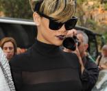 Rihanna, le 30 septembre 2009 à Paris 
