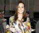 Toute mignonne, Lei a fait sensation avec son look coloré et surtout avec sa blouse en soie Matthew Williamson, en se rendant à l'émission Late Night with Jimmy Fallon, le 2 avril 2009 