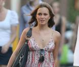 Leighton Meester en mode hippie chic... C'est très réussi ! 