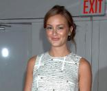 Leighton, tellement jolie dans sa petite robe Phillip Lim, lors de la Fashion Week new-yorkaise, le 10 septembre 2008 