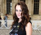 Leighton Meester avait fait sensation en arrivant totalement stylée dans une robe Louis Vuitton de la collection croisière 2010 à la Fashion Week parisienne, le 7 octobre 2009 
