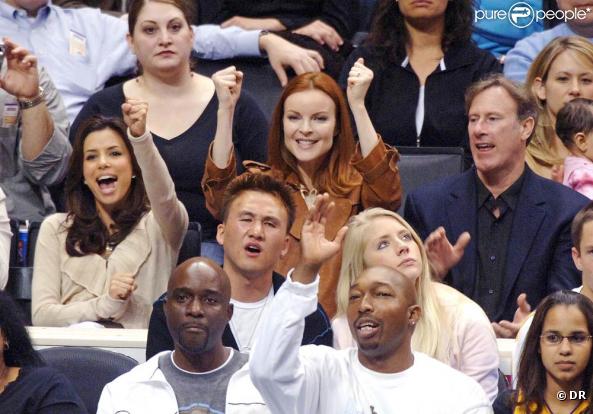 Eva Longoria ne rate aucune prestation de son chéri. Alors lorsque Tony Parker et les Spurs doivent rencontrer les Suns de Phoenix, notre Gaby Sollis préférée est toujours de la partie...