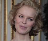 Eva Herzigova à l'hôtel Crillon le 14 janvier 2010 