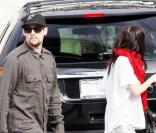 Nicole Richie et Joel Madden ont déjeuné dans Studio City à Hollywood le 11 janvier 2010
