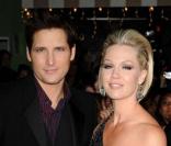 Jennie Garth et son mari Peter Facinelli en novembre 2009 