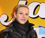 Lorie lors de l'inauguration du Train Expo pour les Pièces Jaunes à la Gare du Nord à Paris le 20 janvier 2010