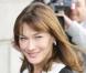 La chanteuse et ancien top model Carla Bruni 