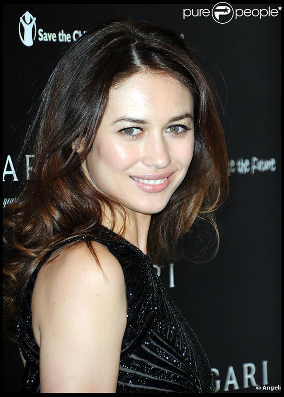L'actrice et mannequin ukrainien Olga Kurylenko 