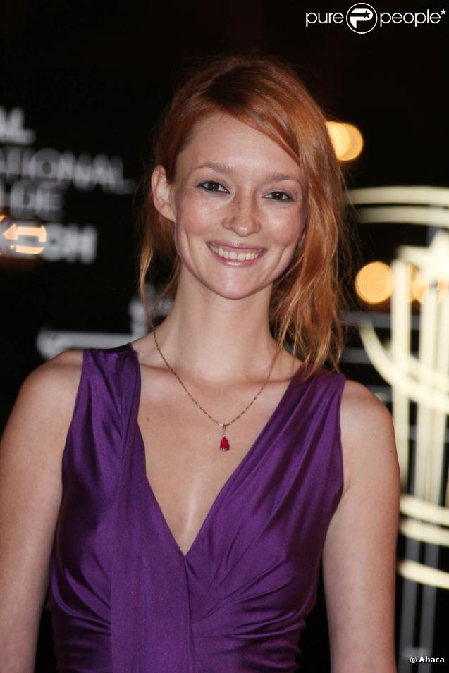 L'actrice et mannequin français Audrey Marney 