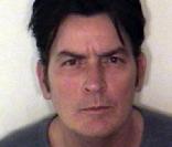 Cliché pris lors de l'arrestation de Charlie Sheen après son arrestation du 25 décembre 2009 