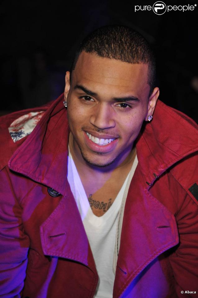    Chris Brown au défilé John Galliano, le 22 janvier 2010 à Paris    