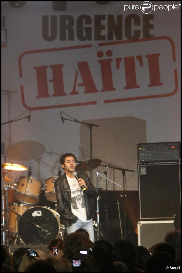 Jamel Debbouze apporte son soutien aux victimes de Haïti, dimanche 24 janvier 2010 ! 