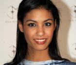 Chloé Mortaud, à l'occasion du défilé printemps/été 2010 de la créatrice Eva Minge, qui s'est tenu à l'hôtel Crillon, à Paris, le 25 janvier 2010.
