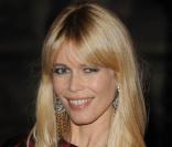 Le top model allemand Claudia Schiffer 