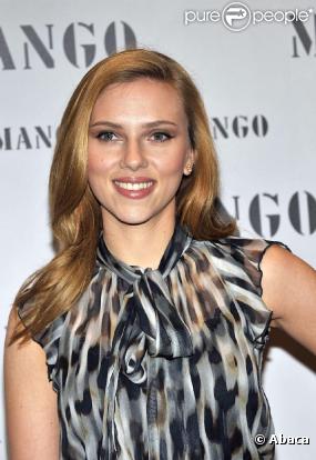 L'actrice américaine Scarlett Johansson