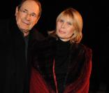 Robert Hossein et Candice Patou Franck Sorbier le 27/01/10 à Paris
