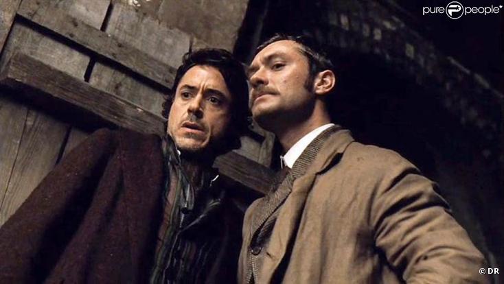 Des images de  Sherlock Holmes.