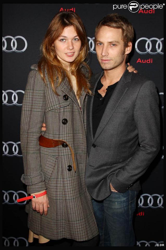Ora Ito et son amie, à l'occasion de la grande soirée de lancement de l'Audi A8 qui s'est tenue à l'Olympia, à Paris, le 2 février 2010.