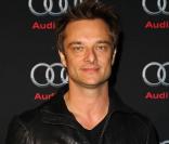 David Hallyday, à l'occasion de la grande soirée de lancement de l'Audi A8 qui s'est tenue à l'Olympia, à Paris, le 2 février 2010.