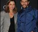 Sandrine Quétier et Roschdy Zem, à l'occasion de la grande soirée de lancement de l'Audi A8 qui s'est tenue à l'Olympia, à Paris, le 2 février 2010.