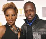 Wyclef Jean et Mary J. Blige à l'événement A Night of Humanity, organisé en faveur des victimes du séisme en Haïti. 8/02/2010 
