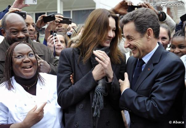 Nicolas Sarkozy et Carla Bruni