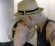 Kelly Osbourne et son mannequin Luke Worrall méritent la palme du baiser le plus rock'n'roll !  