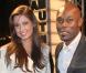 Malika Ménard et Jimmy Jean-Louis, à l'occasion de l'avant-première de  From Paris with Love  qui s'est tenue à l'UGC Normandie, sur les Champs-Elysées, à Paris, le 11 février 2010.