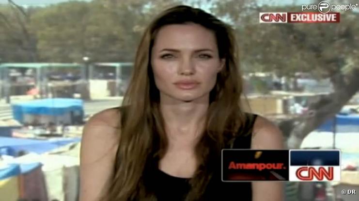 Lors d'une interview pour CNN exclusive, Angelina Jolie parle des enfants d'Haïti