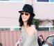 Katy Perry déjeune avec son ami Perez Hilton le 13 février 2010 dans West Hollywood