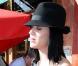 Katy Perry déjeune avec son ami Perez Hilton le 13 février 2010 dans West Hollywood