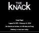 Site de The Knack annonçant la mort de Doug Fieger