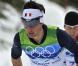 Jason Lamy-Chappuis médaille d'or de l'épreuve du combiné et Vincent Jay médaille d'or de l'épreuve de biathlon 10 km, aux J.O. de Vancouver, le 14 février 2010.