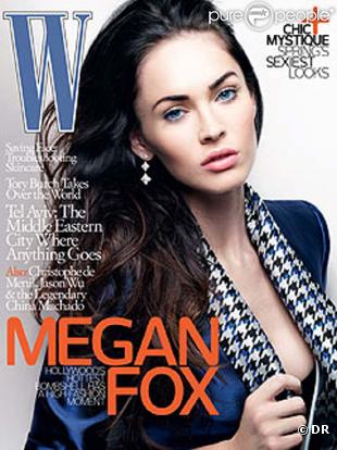 Megan Fox en couverture de W, mars 2010 ! 