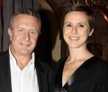 Michel Field et sa compagne