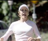 Loin d'être désespérée, quand Felicity Huffman fait son jogging matinal, elle est carrément surmotivée !  
