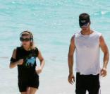 Fergie est une accro au jogging mais ce qu'elle préfère c'est la compagnie de son homme, Josh Duhamel !  