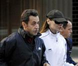Pour Nicolas Sarkozy et Carla Bruni, le footing c'est une affaire de couple !