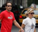 Pour Tea Leoni et David Duchovny, le footing c'est une affaire de couple !