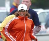 Pour Mel B, le footing c'est oui mais... seulement en Adidas !  