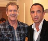 Mel Gibson et Nikos Aliagas