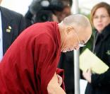 Le Dalaï Lama a sa sortie de la Maison Blanche, à Washington, le 18 février 2010 !