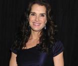 Brooke Shields à la Fashion Week le 18 février 2010