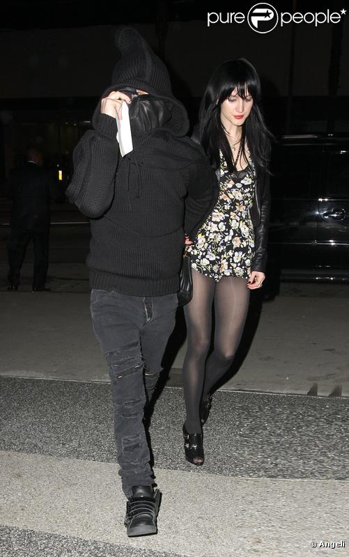 Ashlee Simpson (et Pete Wents) le 19 février 2010 